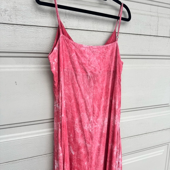 Elan Anthropologie  Pink and White Maxi Dress - Picture 8 of 8